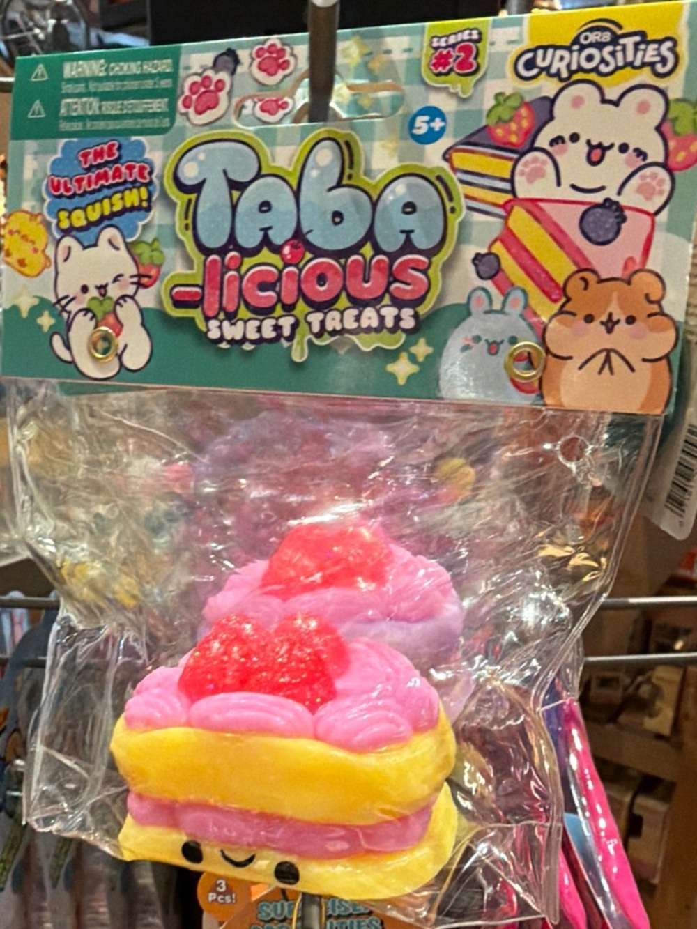 Kawaii Cake Squishy TikTok Viral Stress Relief Cute Dessert Toy